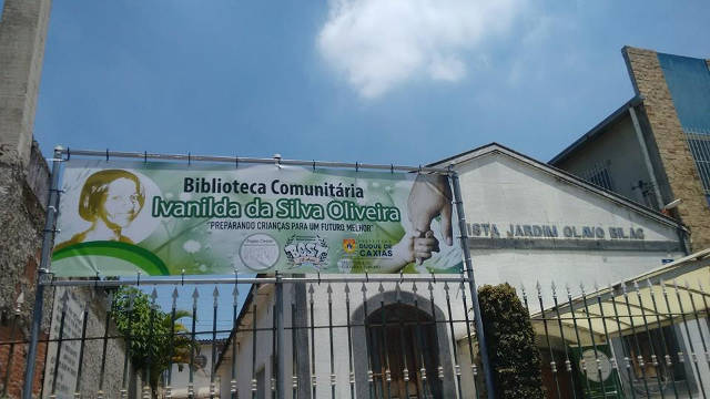 Biblioteca Comunitária Ivanilda da Silva Oliveira, no Olavo Bilac